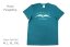T-shirt - Paragliding - Size: XXL, Color: Petrol