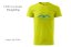 T-shirt - Paragliding - New design - Size: XXL, Color: Lime